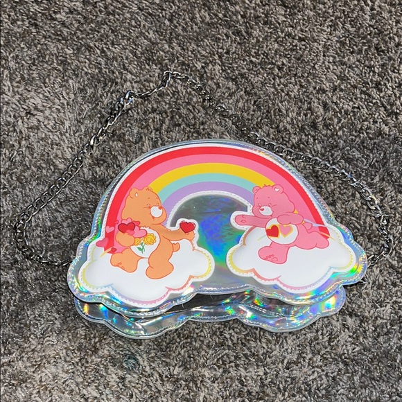 Care Bears Handbags - Care Bears Adorable Purse with Pink and Orange Bears